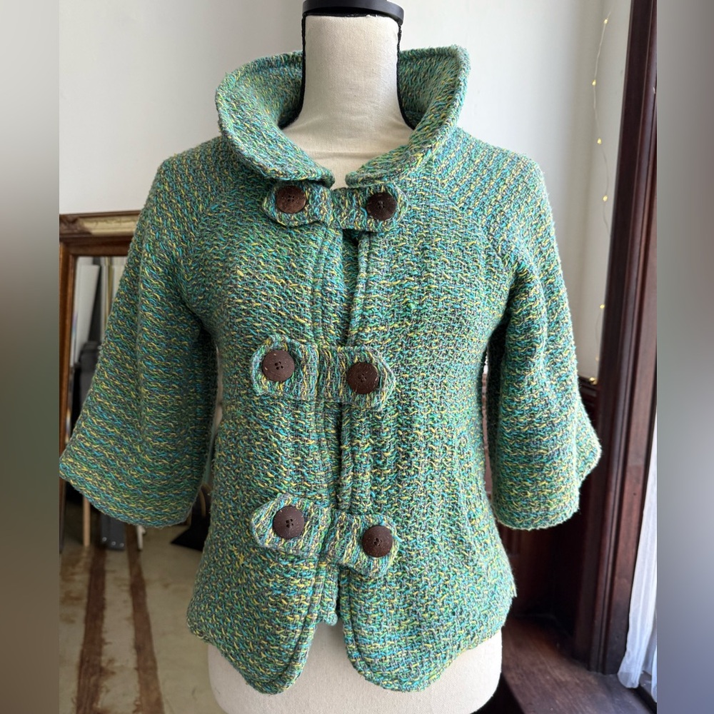 Vintage Button-Up Women's Cardigan